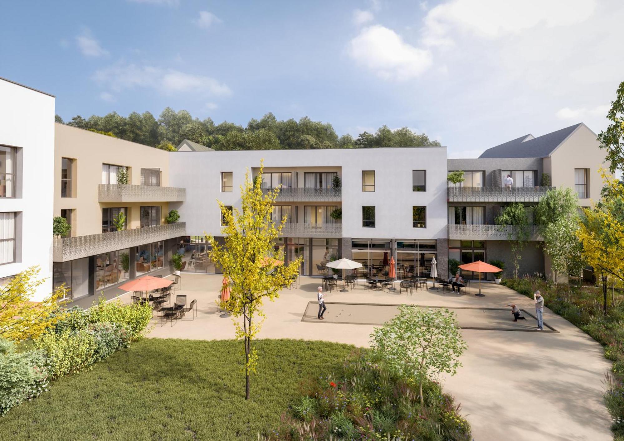 Residence Services Seniors - Domitys Les Jardins D'Ahna Dinan Exterior foto